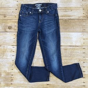 Cute Cat & Jack Skinny Jeans with bonus adorable dog t shirt size 7/8